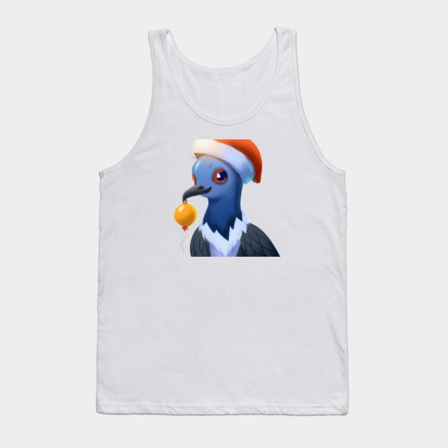 Cute Pigeon Drawing Tank Top by Play Zoo